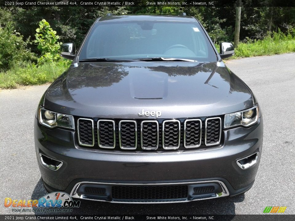 2021 Jeep Grand Cherokee Limited 4x4 Granite Crystal Metallic / Black Photo #3