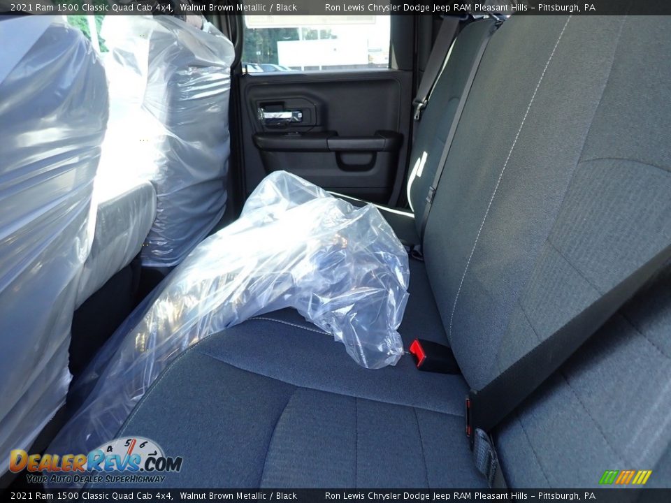 2021 Ram 1500 Classic Quad Cab 4x4 Walnut Brown Metallic / Black Photo #11