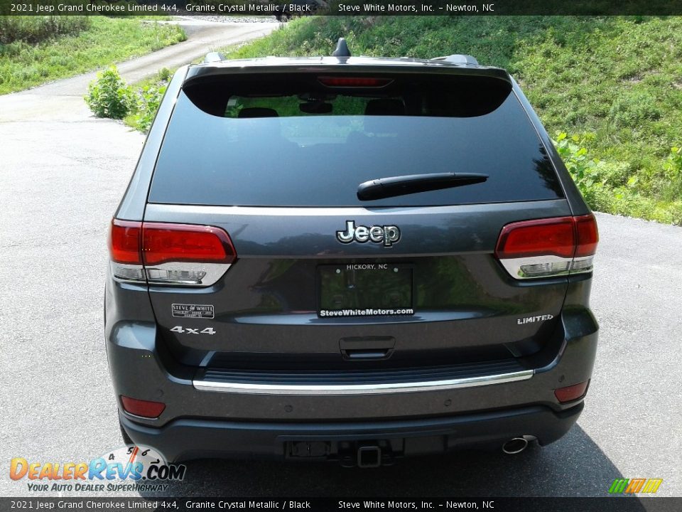 2021 Jeep Grand Cherokee Limited 4x4 Granite Crystal Metallic / Black Photo #7
