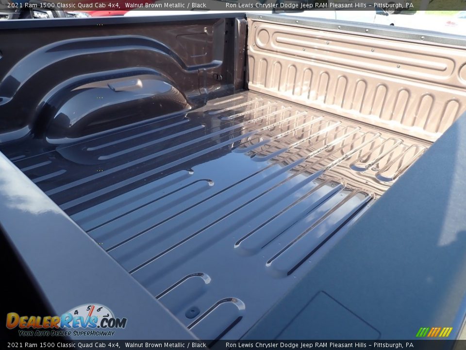 2021 Ram 1500 Classic Quad Cab 4x4 Walnut Brown Metallic / Black Photo #13