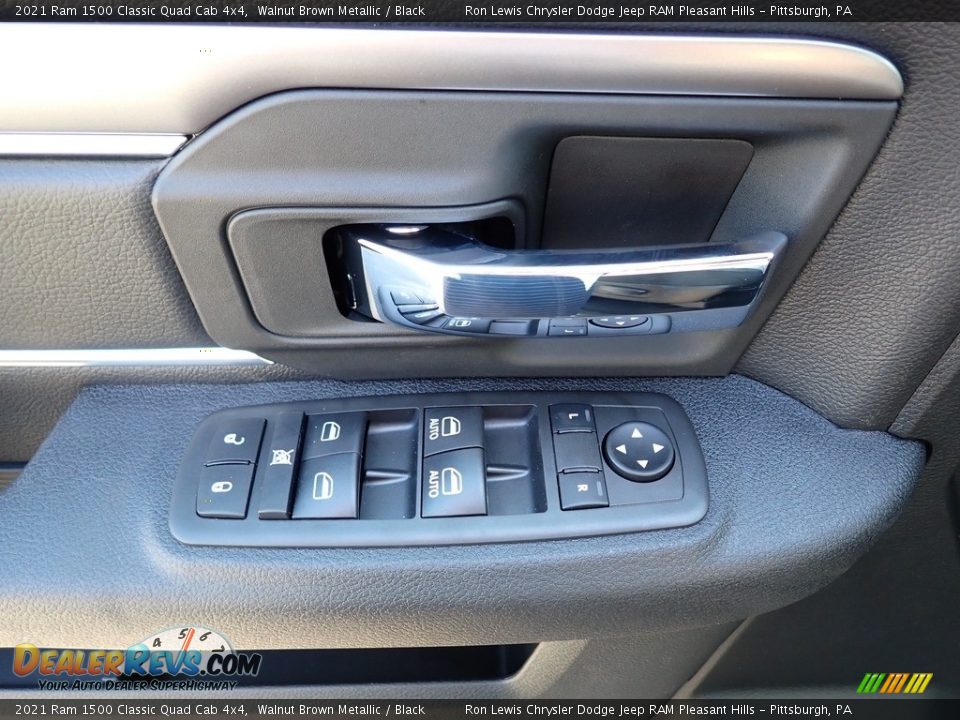 2021 Ram 1500 Classic Quad Cab 4x4 Walnut Brown Metallic / Black Photo #14