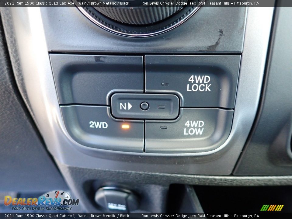 2021 Ram 1500 Classic Quad Cab 4x4 Walnut Brown Metallic / Black Photo #16