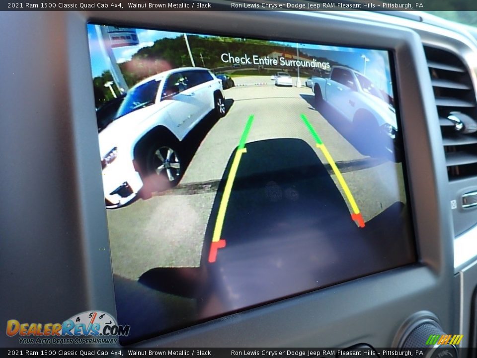 2021 Ram 1500 Classic Quad Cab 4x4 Walnut Brown Metallic / Black Photo #19