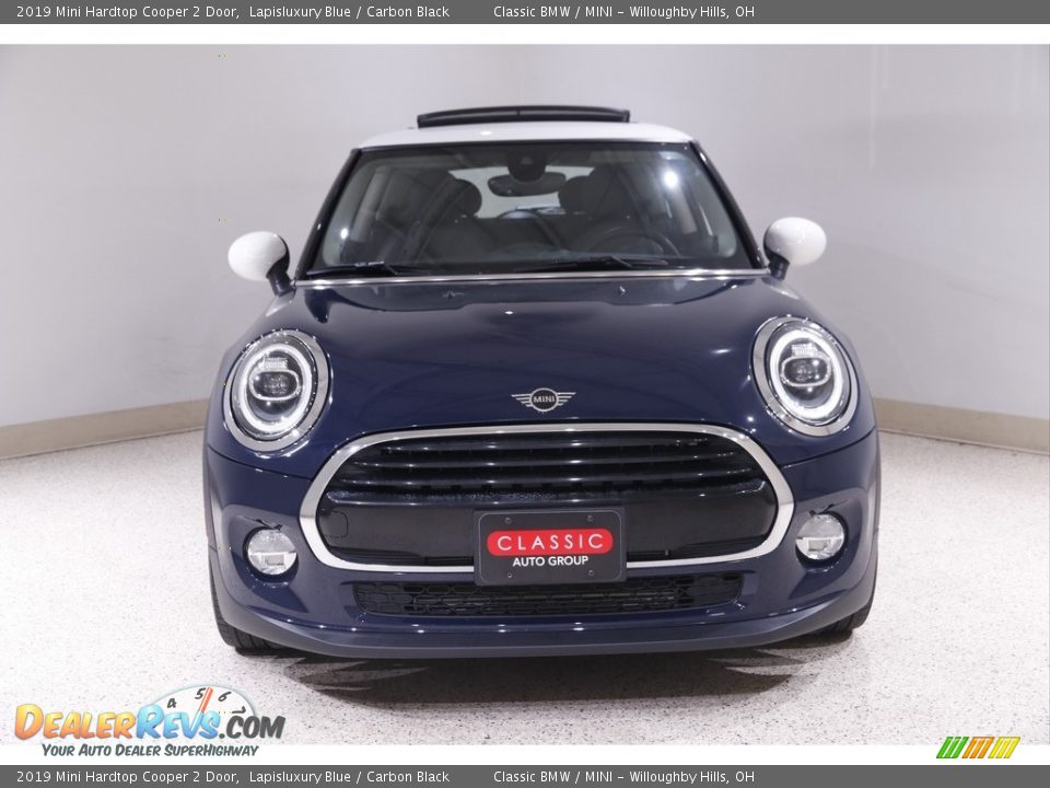 2019 Mini Hardtop Cooper 2 Door Lapisluxury Blue / Carbon Black Photo #2