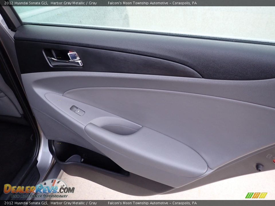2012 Hyundai Sonata GLS Harbor Gray Metallic / Gray Photo #15
