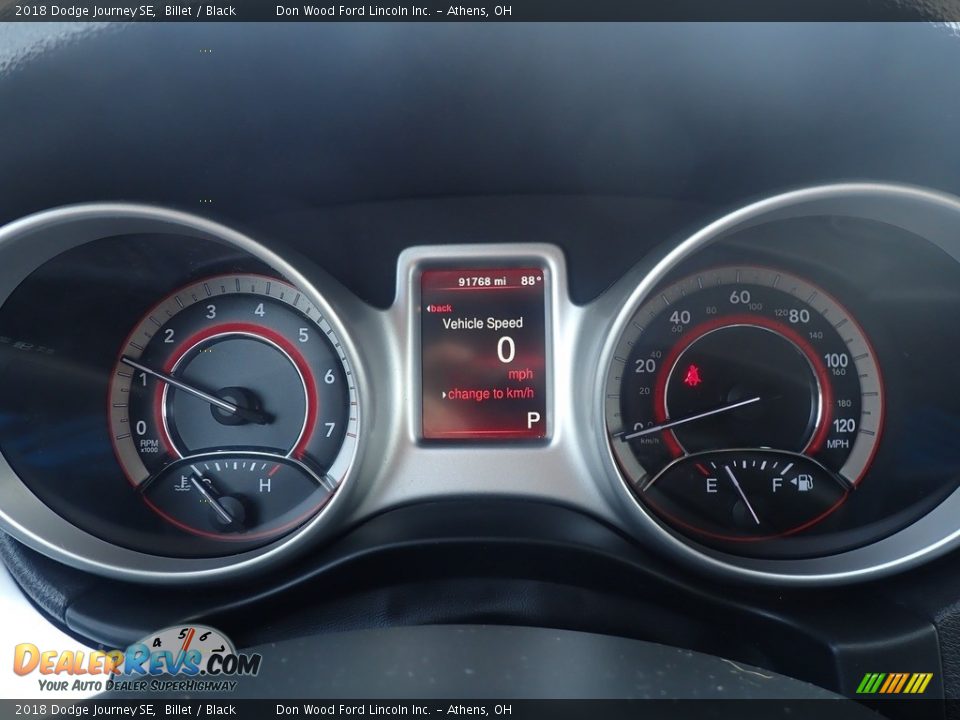 2018 Dodge Journey SE Billet / Black Photo #25