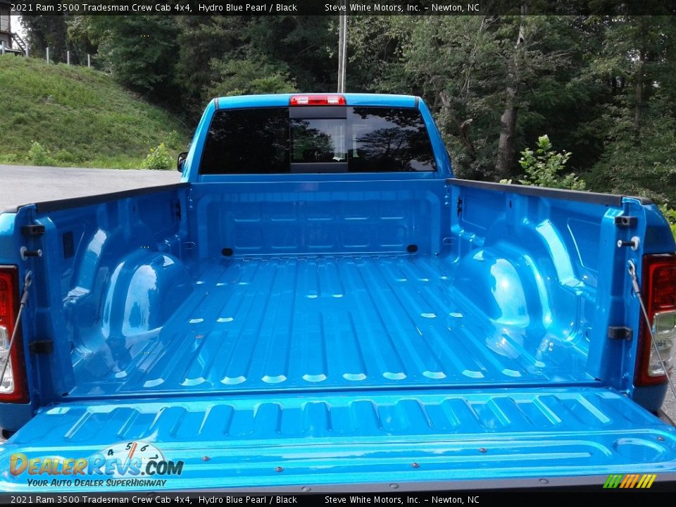 2021 Ram 3500 Tradesman Crew Cab 4x4 Hydro Blue Pearl / Black Photo #8