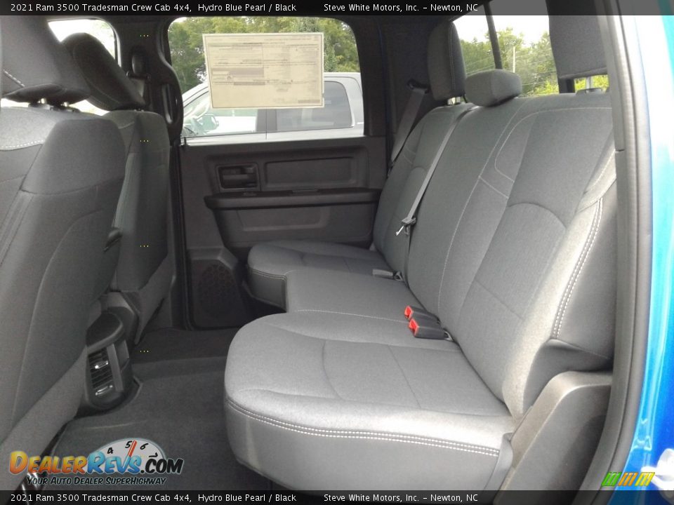 Rear Seat of 2021 Ram 3500 Tradesman Crew Cab 4x4 Photo #13