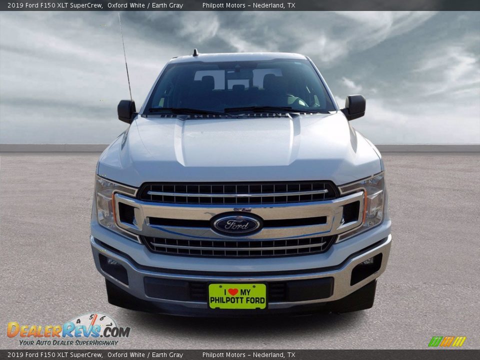 2019 Ford F150 XLT SuperCrew Oxford White / Earth Gray Photo #2