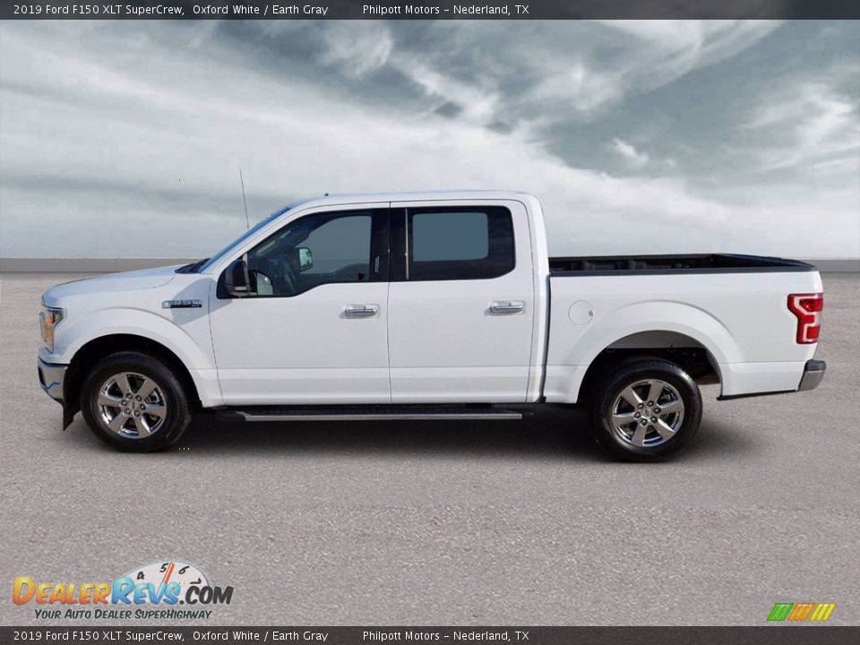 2019 Ford F150 XLT SuperCrew Oxford White / Earth Gray Photo #4