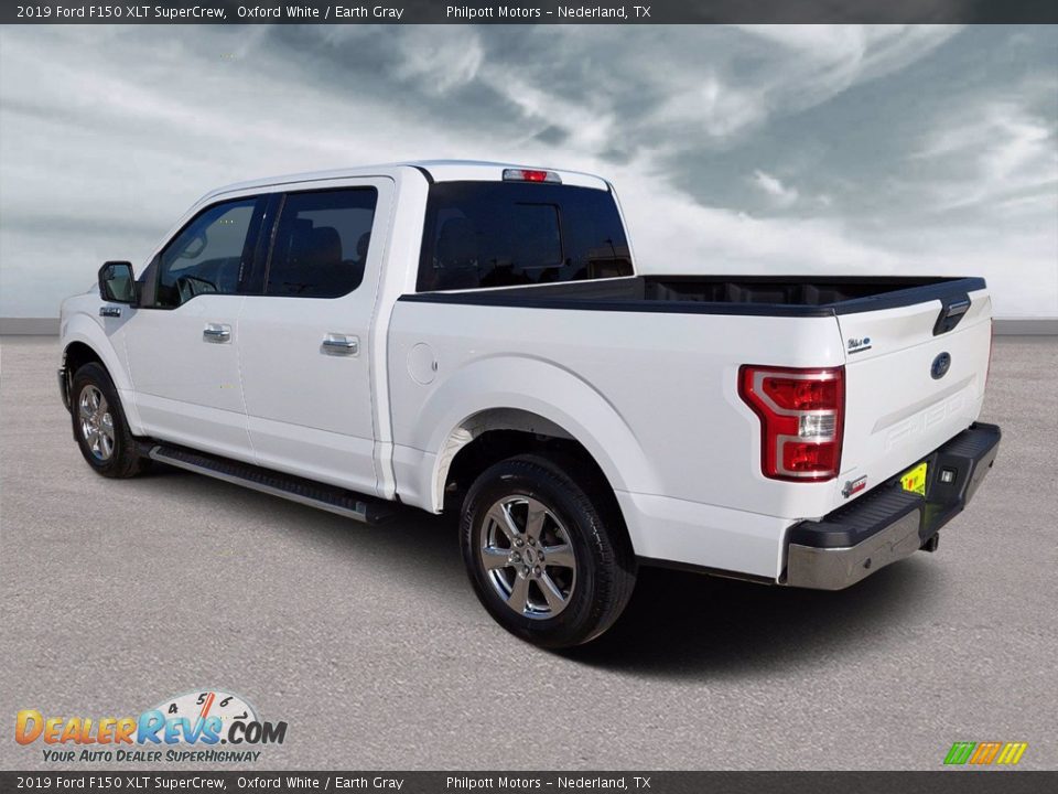2019 Ford F150 XLT SuperCrew Oxford White / Earth Gray Photo #5