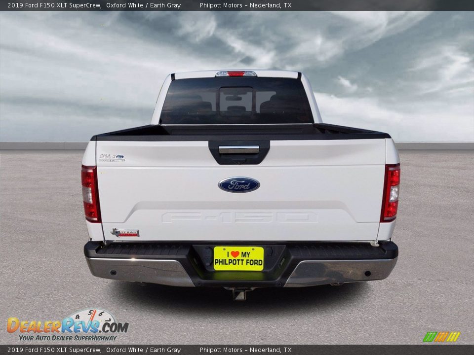 2019 Ford F150 XLT SuperCrew Oxford White / Earth Gray Photo #6