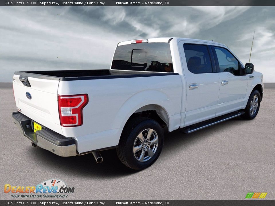 2019 Ford F150 XLT SuperCrew Oxford White / Earth Gray Photo #7
