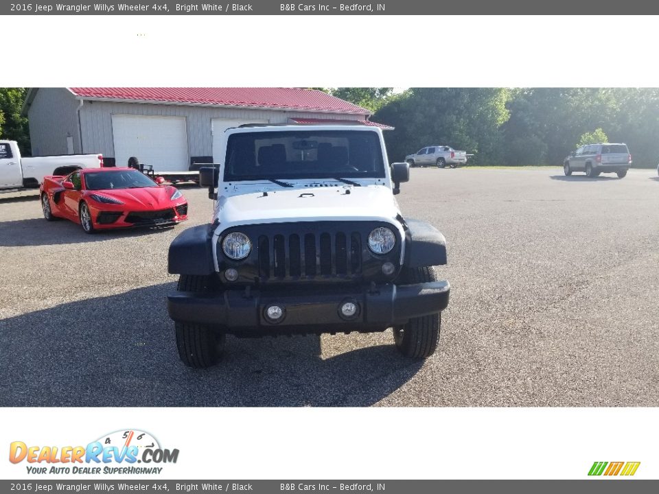 2016 Jeep Wrangler Willys Wheeler 4x4 Bright White / Black Photo #10