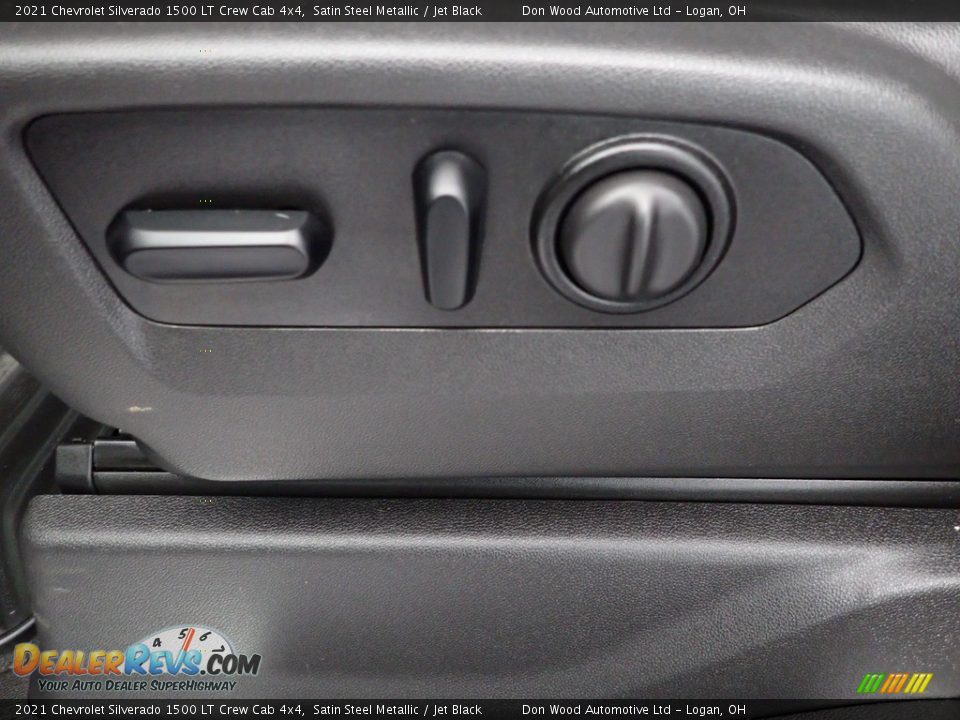2021 Chevrolet Silverado 1500 LT Crew Cab 4x4 Satin Steel Metallic / Jet Black Photo #14