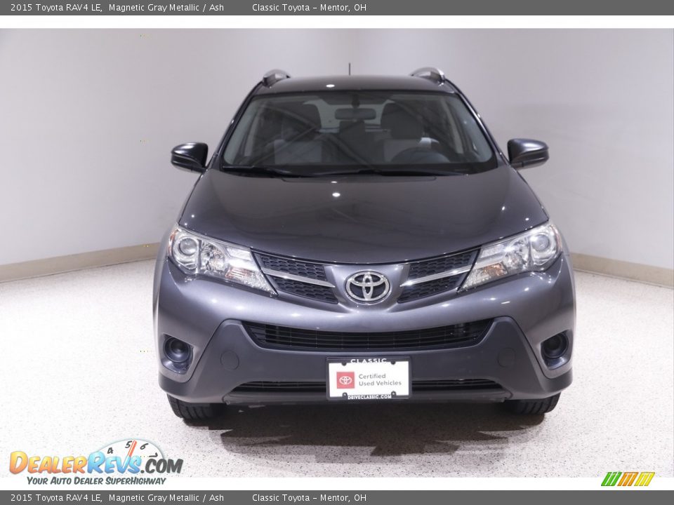 2015 Toyota RAV4 LE Magnetic Gray Metallic / Ash Photo #2