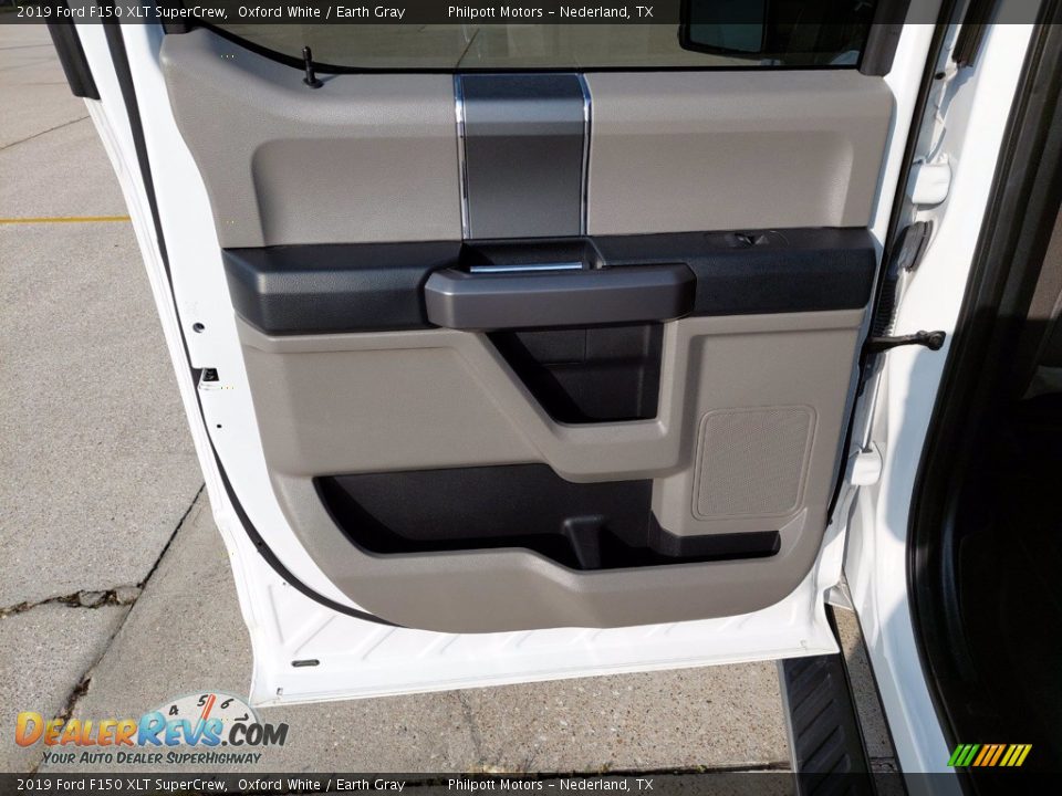 2019 Ford F150 XLT SuperCrew Oxford White / Earth Gray Photo #17
