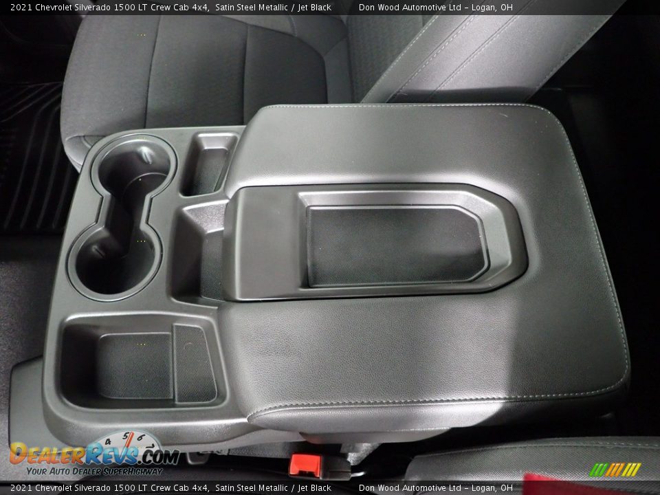 2021 Chevrolet Silverado 1500 LT Crew Cab 4x4 Satin Steel Metallic / Jet Black Photo #21