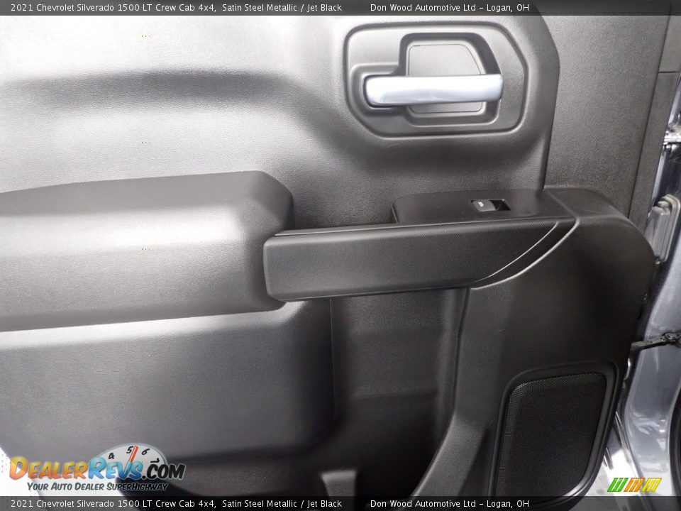 2021 Chevrolet Silverado 1500 LT Crew Cab 4x4 Satin Steel Metallic / Jet Black Photo #23