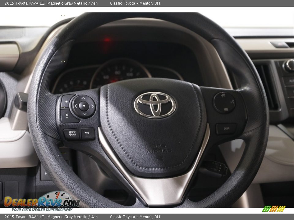 2015 Toyota RAV4 LE Magnetic Gray Metallic / Ash Photo #7