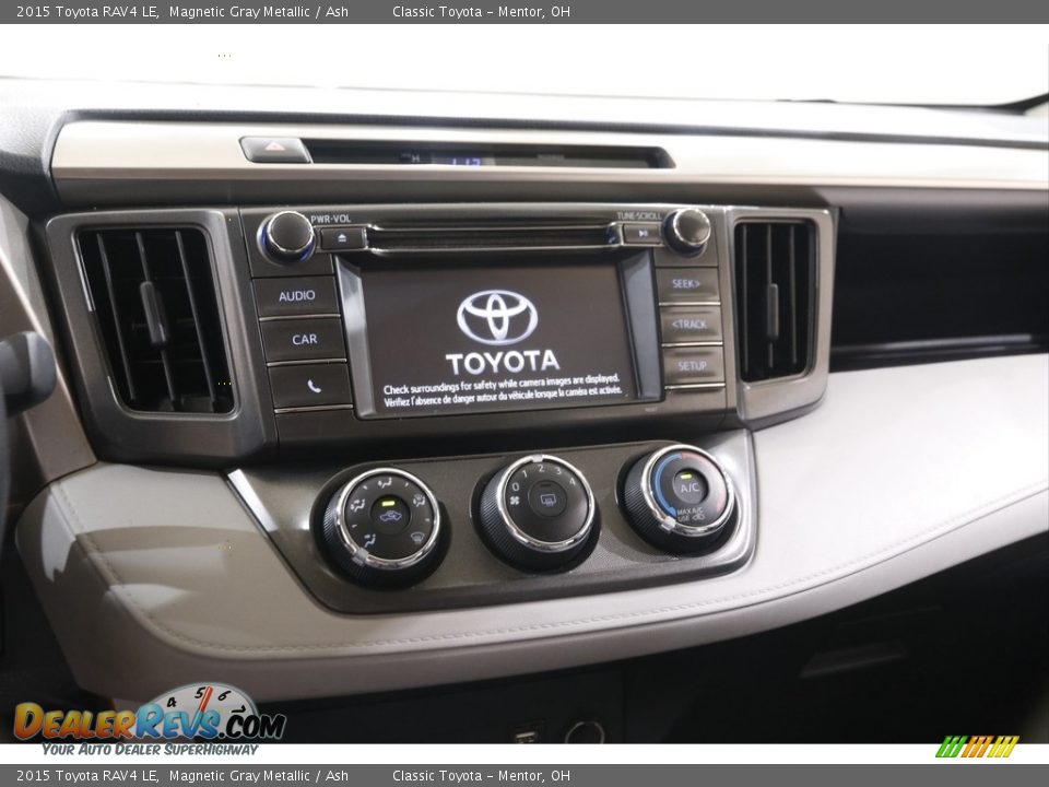 2015 Toyota RAV4 LE Magnetic Gray Metallic / Ash Photo #9