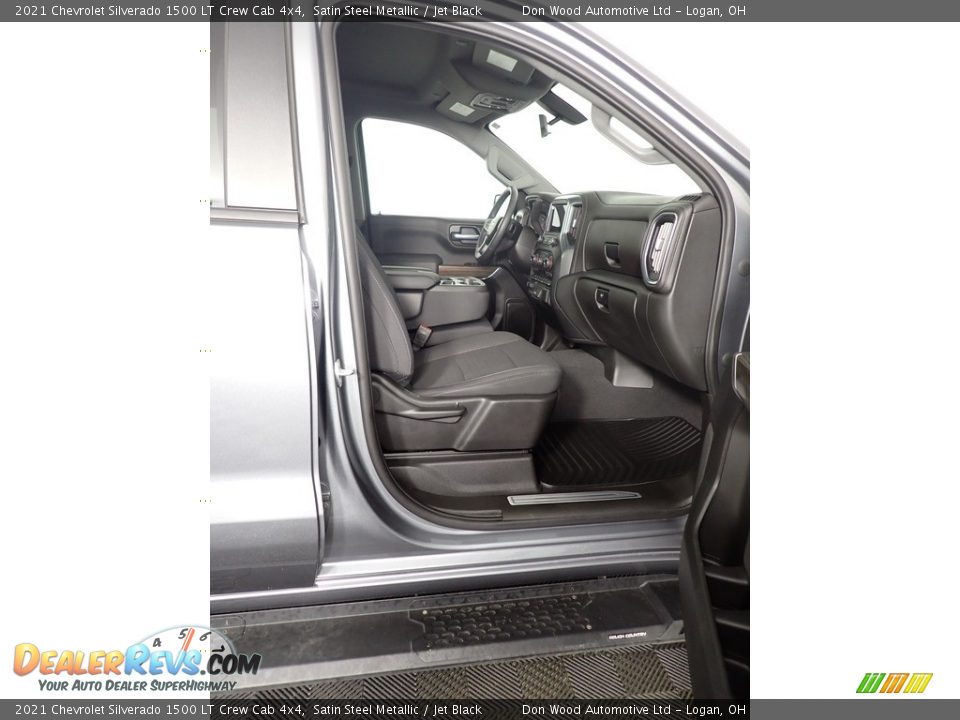 2021 Chevrolet Silverado 1500 LT Crew Cab 4x4 Satin Steel Metallic / Jet Black Photo #29