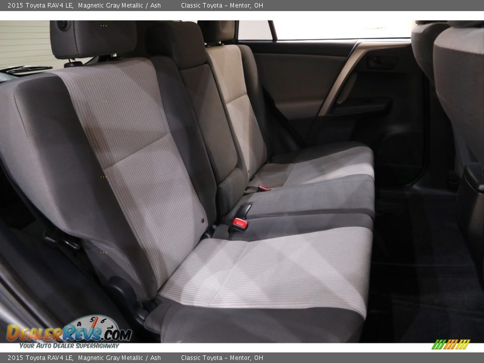2015 Toyota RAV4 LE Magnetic Gray Metallic / Ash Photo #14