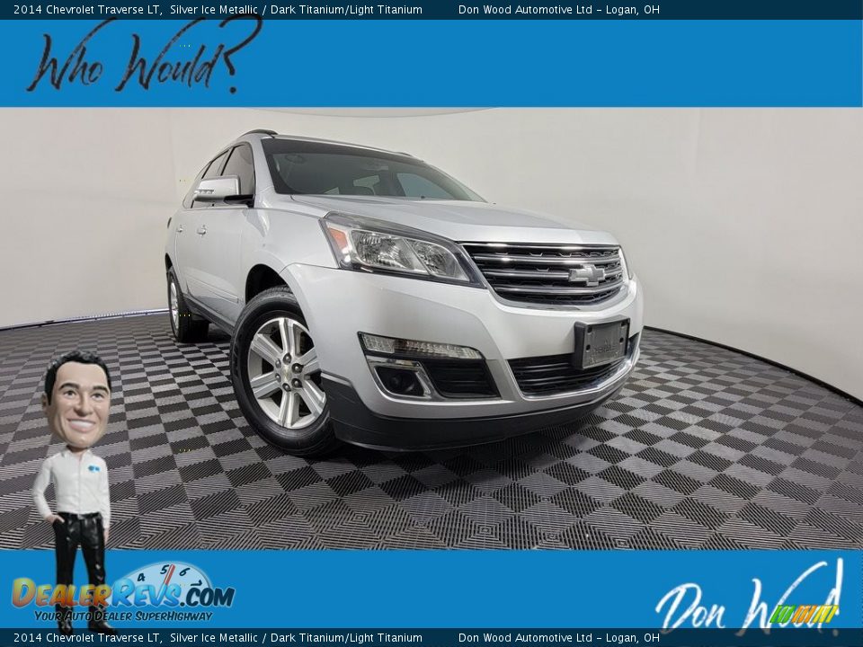 2014 Chevrolet Traverse LT Silver Ice Metallic / Dark Titanium/Light Titanium Photo #1