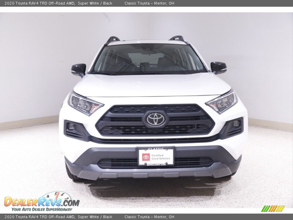 2020 Toyota RAV4 TRD Off-Road AWD Super White / Black Photo #2