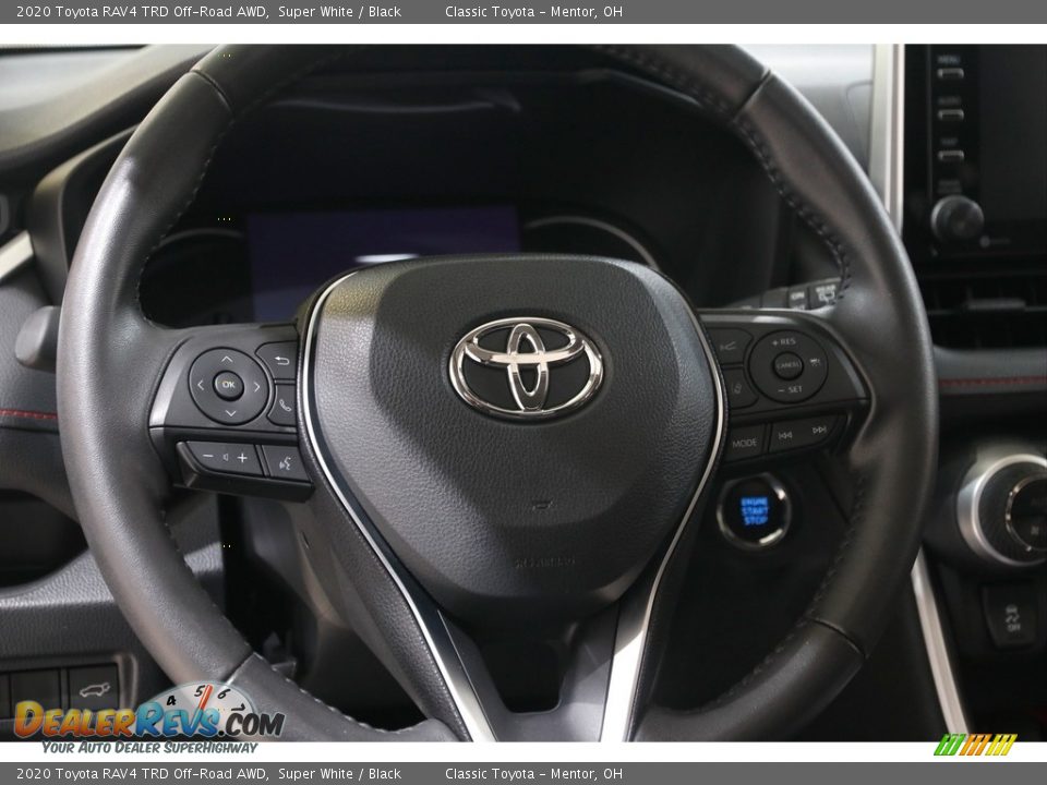 2020 Toyota RAV4 TRD Off-Road AWD Steering Wheel Photo #7
