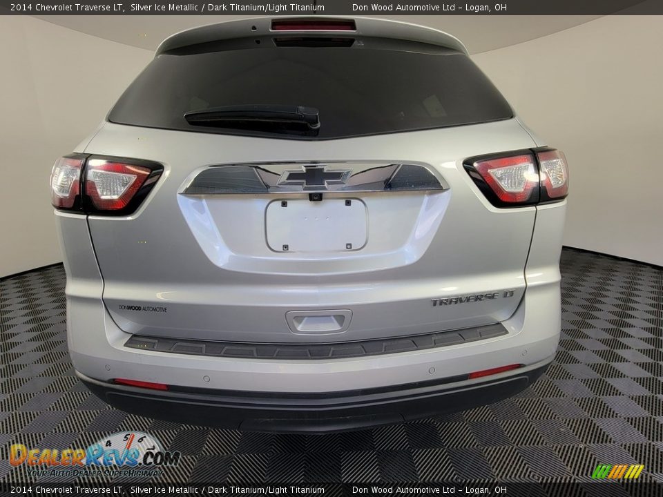 2014 Chevrolet Traverse LT Silver Ice Metallic / Dark Titanium/Light Titanium Photo #8