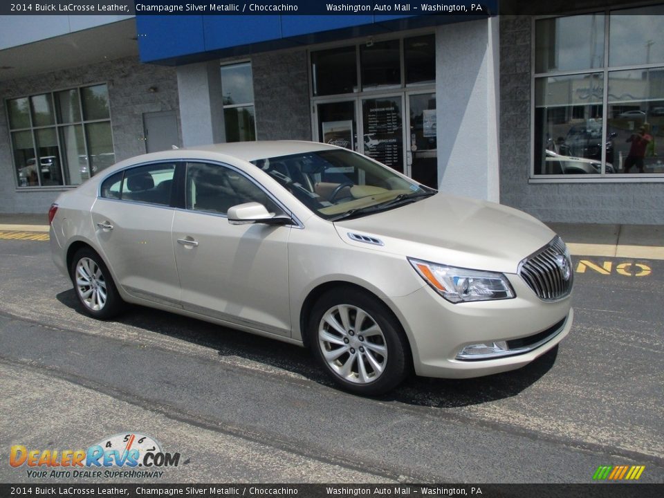 2014 Buick LaCrosse Leather Champagne Silver Metallic / Choccachino Photo #1