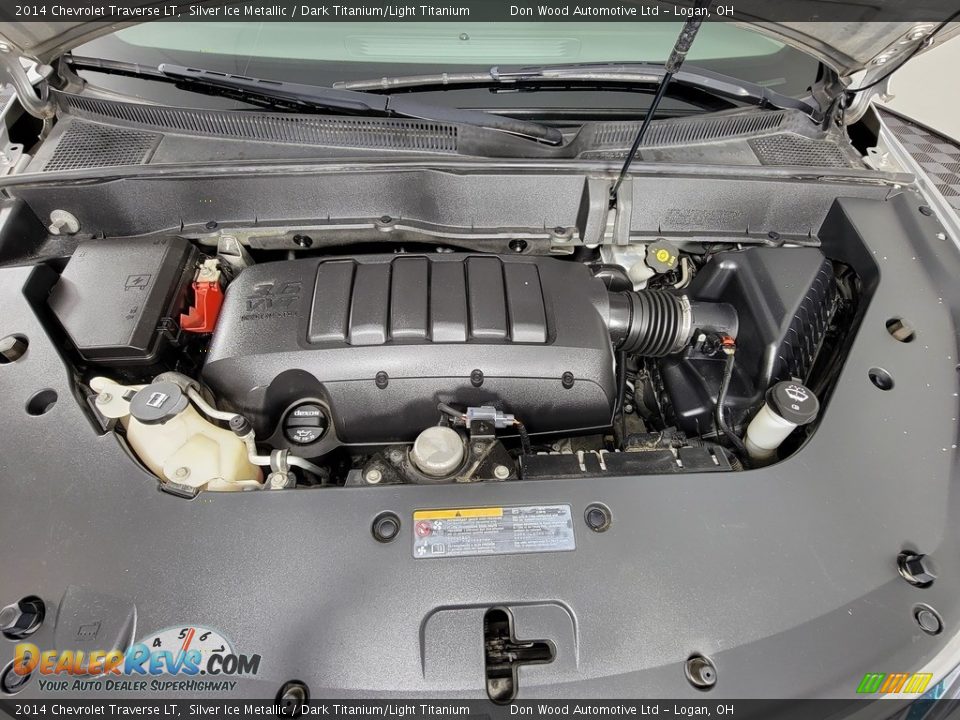 2014 Chevrolet Traverse LT Silver Ice Metallic / Dark Titanium/Light Titanium Photo #13