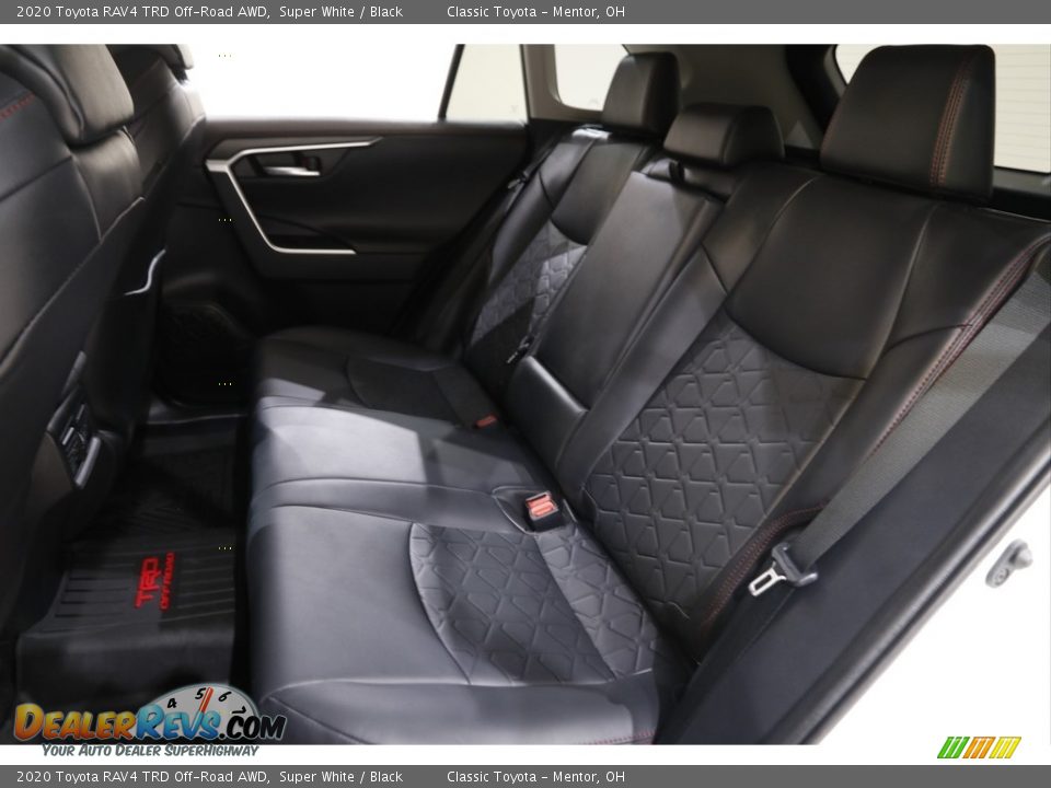 Rear Seat of 2020 Toyota RAV4 TRD Off-Road AWD Photo #16
