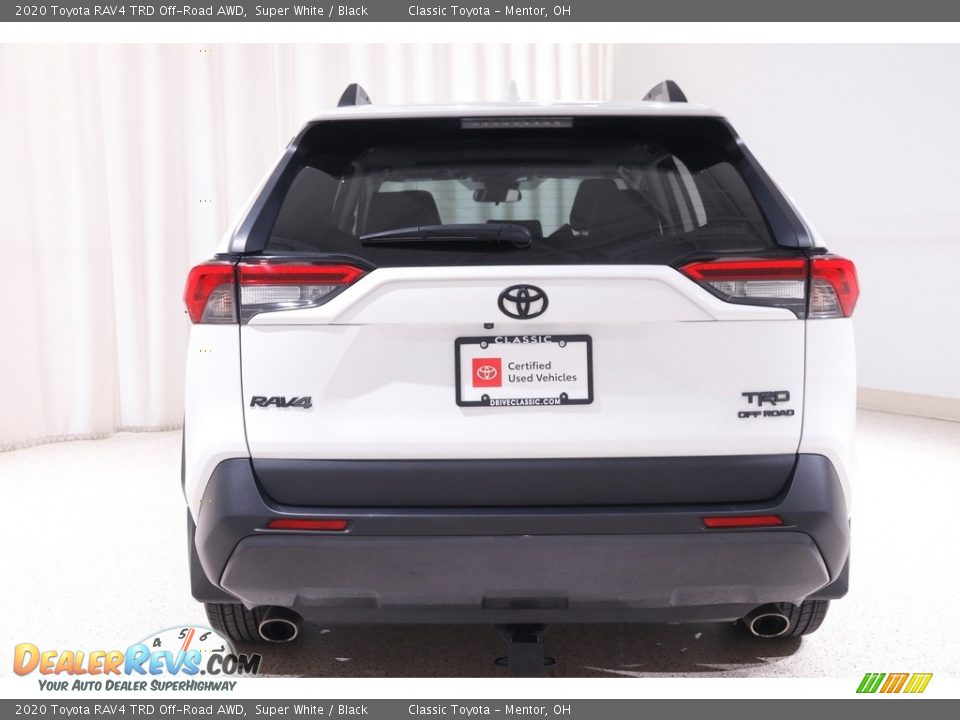 2020 Toyota RAV4 TRD Off-Road AWD Super White / Black Photo #17