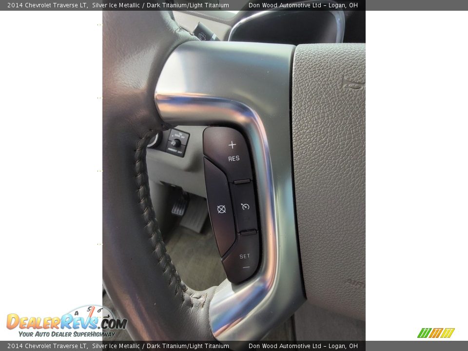 2014 Chevrolet Traverse LT Silver Ice Metallic / Dark Titanium/Light Titanium Photo #20