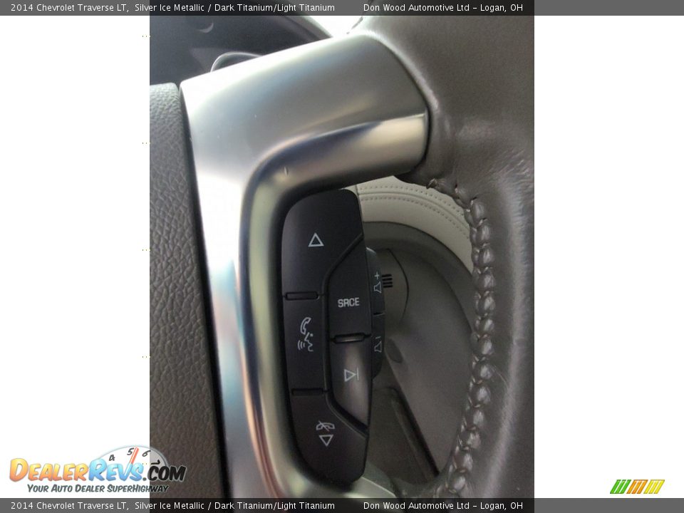 2014 Chevrolet Traverse LT Silver Ice Metallic / Dark Titanium/Light Titanium Photo #21