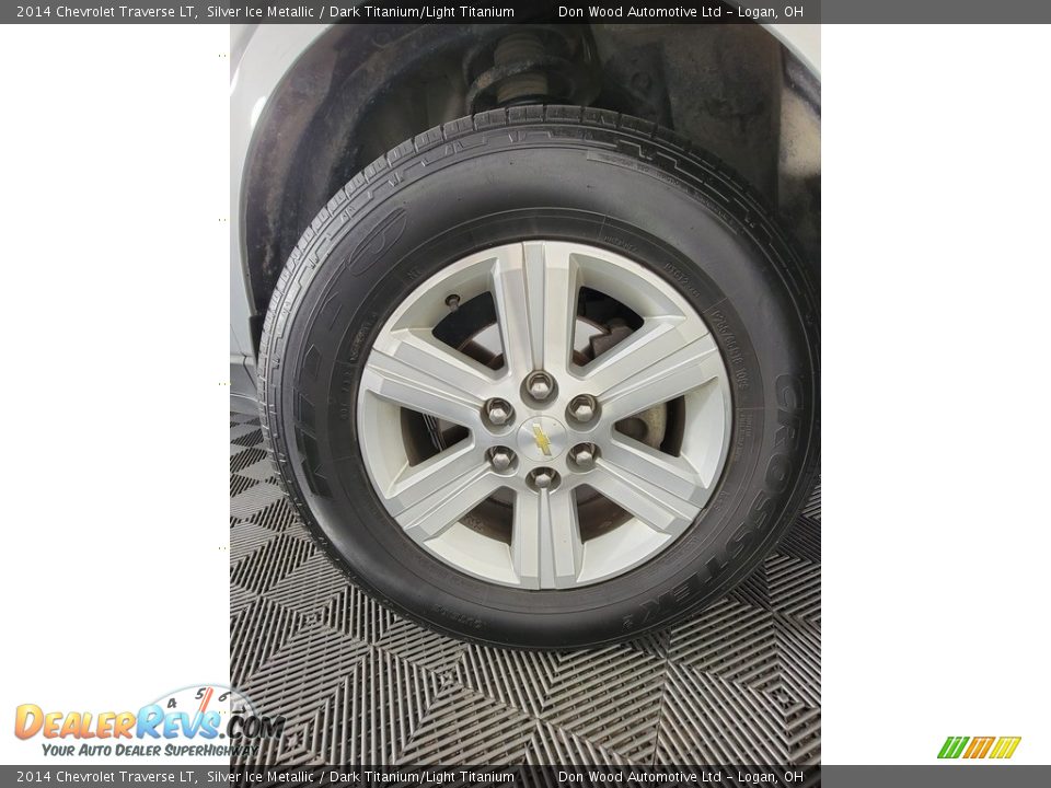 2014 Chevrolet Traverse LT Silver Ice Metallic / Dark Titanium/Light Titanium Photo #34