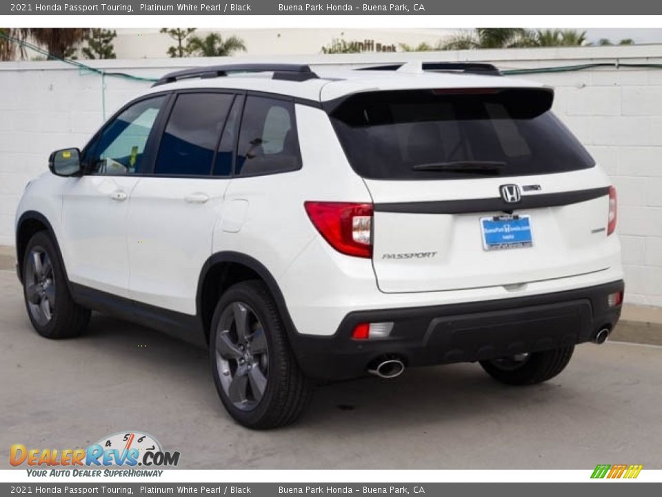 2021 Honda Passport Touring Platinum White Pearl / Black Photo #2