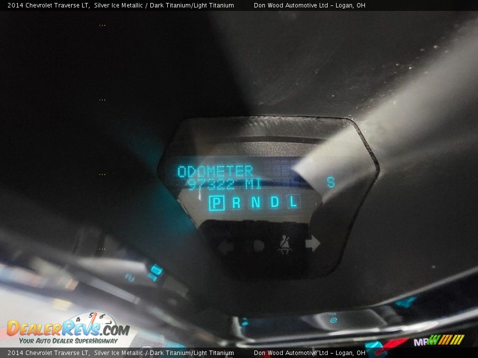 2014 Chevrolet Traverse LT Silver Ice Metallic / Dark Titanium/Light Titanium Photo #35