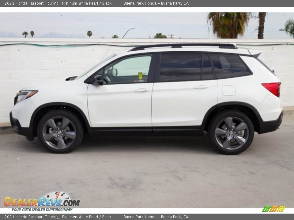 2021 Honda Passport Touring Platinum White Pearl / Black Photo #4