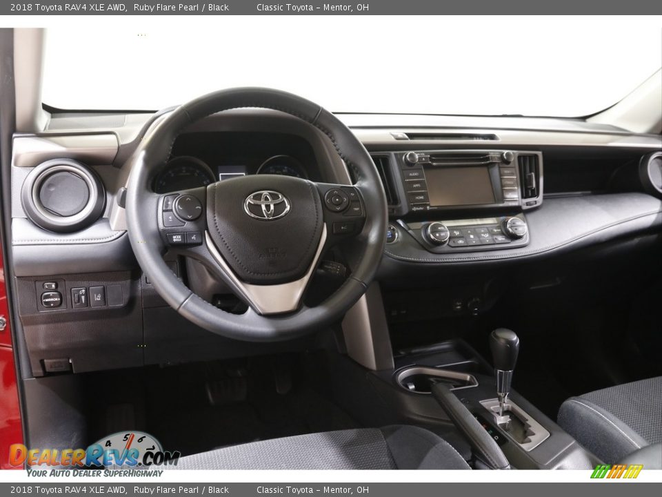 2018 Toyota RAV4 XLE AWD Ruby Flare Pearl / Black Photo #6