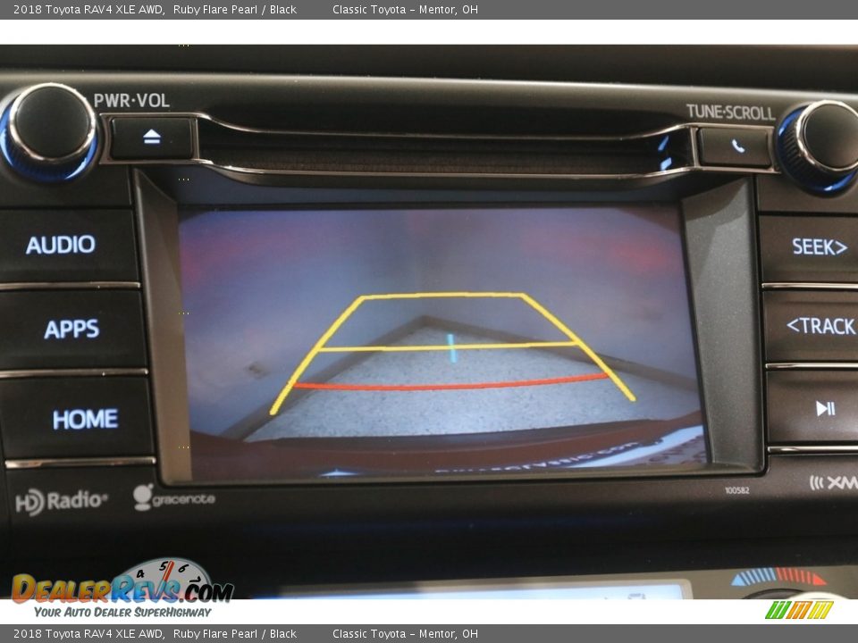 2018 Toyota RAV4 XLE AWD Ruby Flare Pearl / Black Photo #11