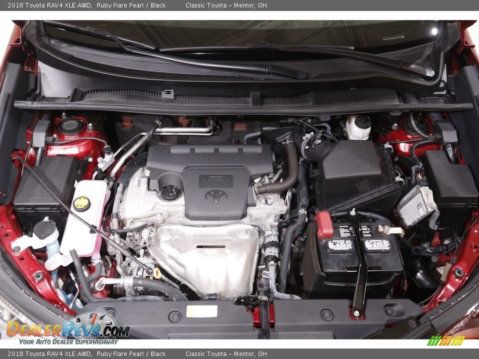 2018 Toyota RAV4 XLE AWD Ruby Flare Pearl / Black Photo #18