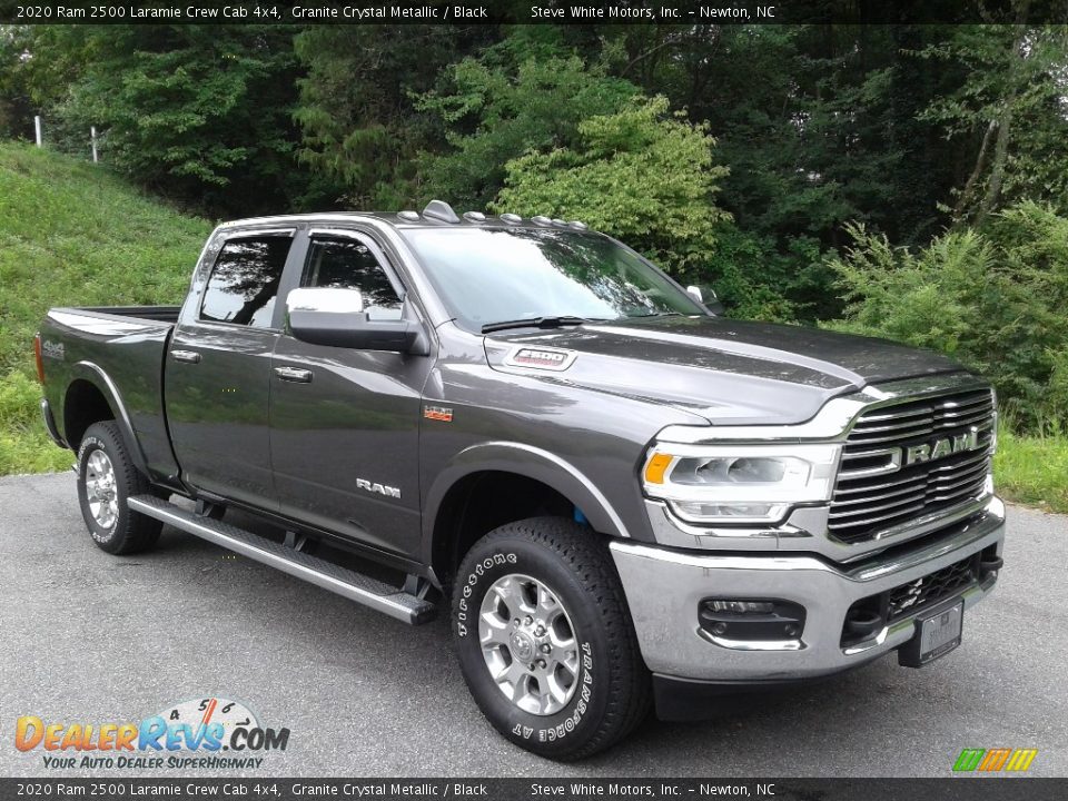 2020 Ram 2500 Laramie Crew Cab 4x4 Granite Crystal Metallic / Black Photo #4