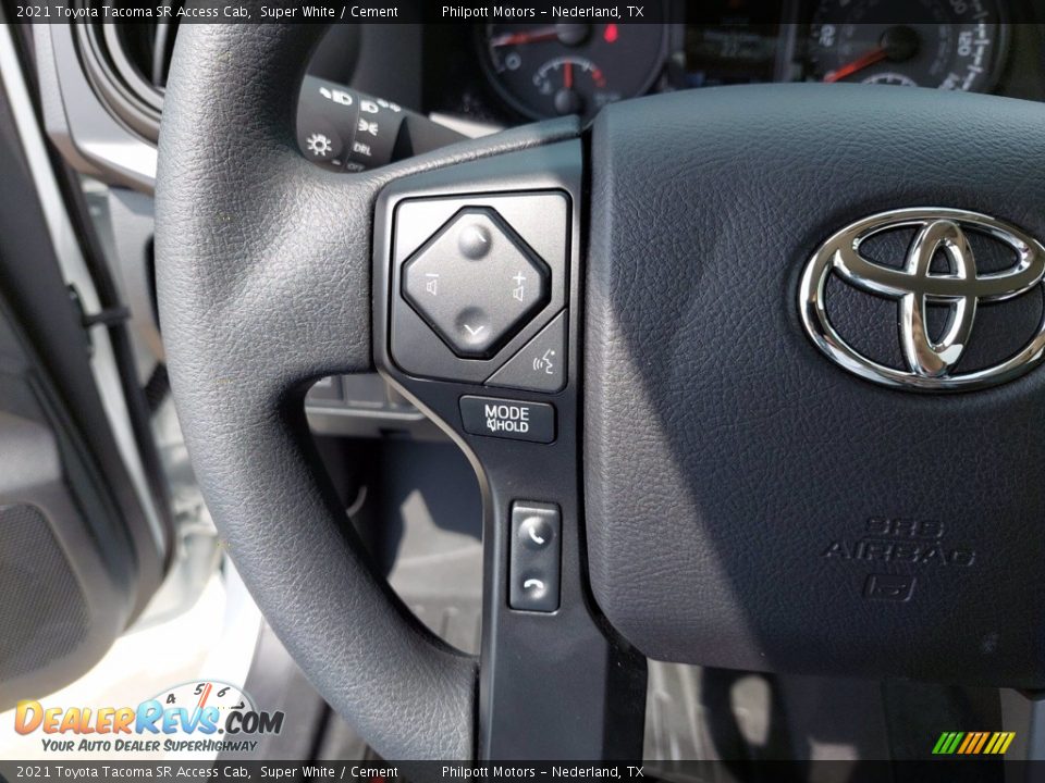 2021 Toyota Tacoma SR Access Cab Steering Wheel Photo #15