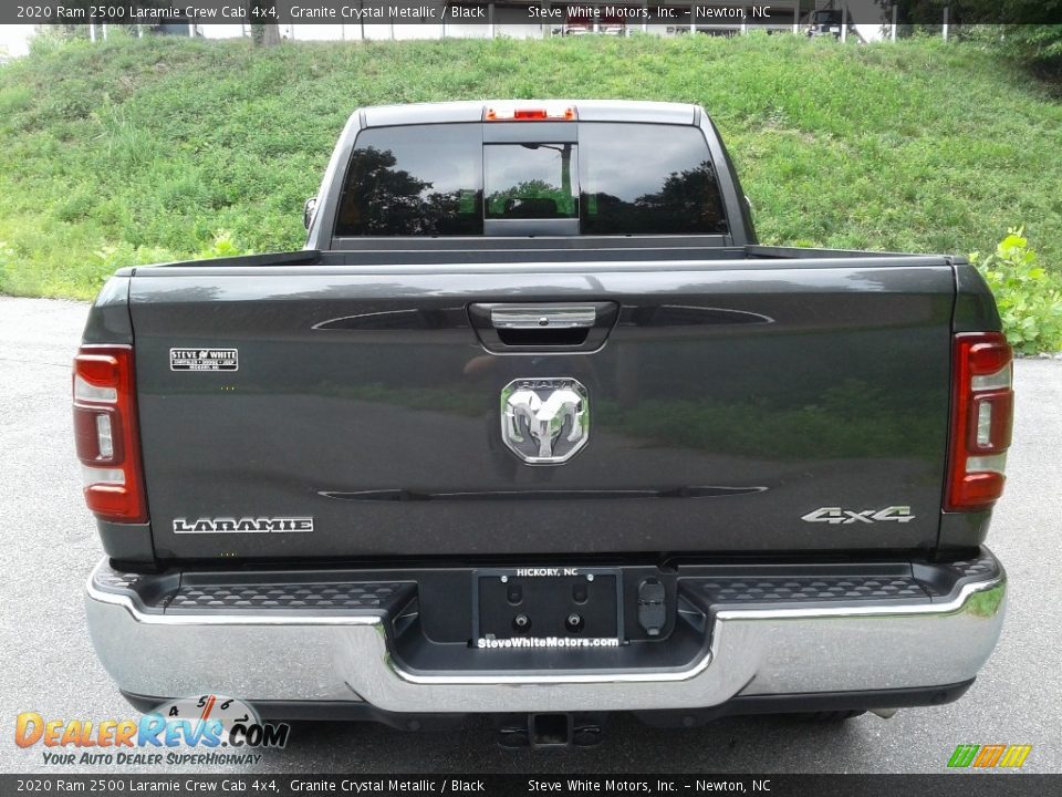 2020 Ram 2500 Laramie Crew Cab 4x4 Granite Crystal Metallic / Black Photo #7