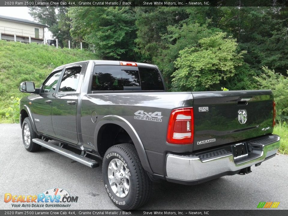 2020 Ram 2500 Laramie Crew Cab 4x4 Granite Crystal Metallic / Black Photo #9