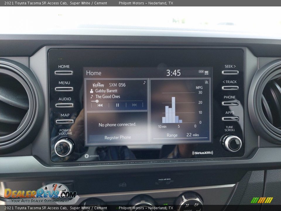 Audio System of 2021 Toyota Tacoma SR Access Cab Photo #18