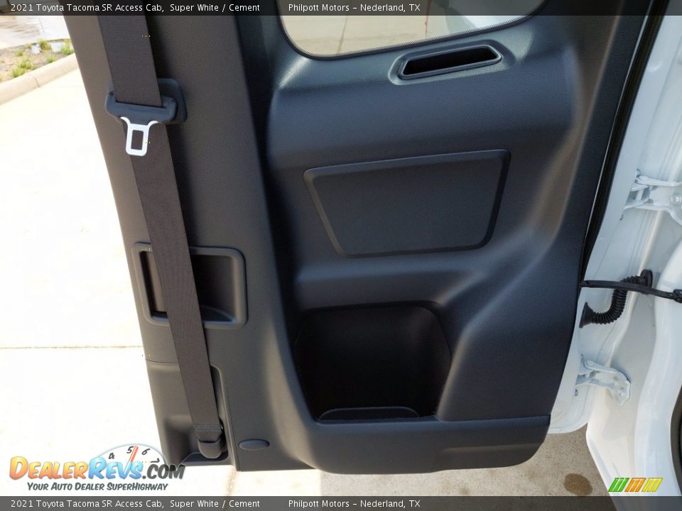 Door Panel of 2021 Toyota Tacoma SR Access Cab Photo #21